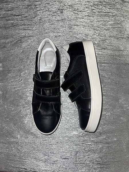 Кеды  полностью кожаные