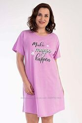 Туніка для дому та сну великих розмірів