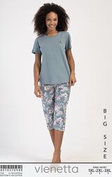 Піжама для дому та сну великих розмірів 