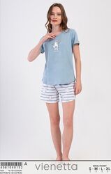 Піжами футболка шорти для дому та сну 