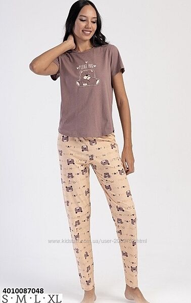 Піжамка футболка брюки для дому та сну