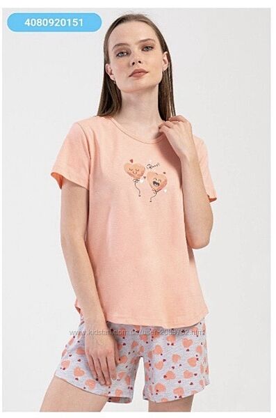 Піжами футболка шорти для дому та сну