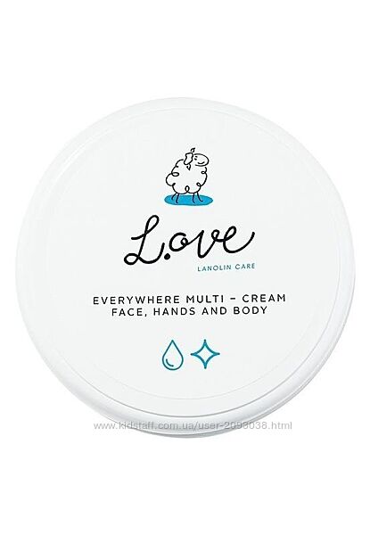 Крем для рук, лица и тела универсальный l. ove - Faberlic