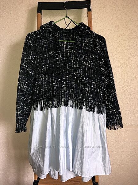 Блуза Zara з бахромою