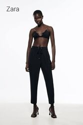Женские брюки на кулисах  Zara Pyjama-Style Jogging Trousers Оригинал