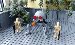 Стар Варс Лего Дроїд-Павук DSD1 MOC Lego Star Wars dwarf spider droid B1 