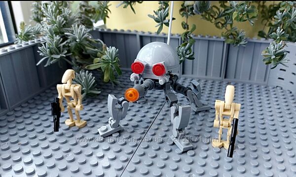Стар Варс Лего Дроїд-Павук DSD1 MOC Lego Star Wars dwarf spider droid B1