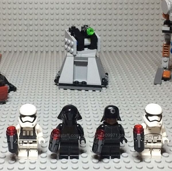 Лего стар варс 75132 конструктор Набір Lego star wars Баттл-пак Першого Орд