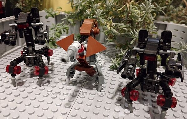Стар Варс Лего ДРОЙДЕКИ дроид Lego Star Wars Дроидека снайпер лего MOC