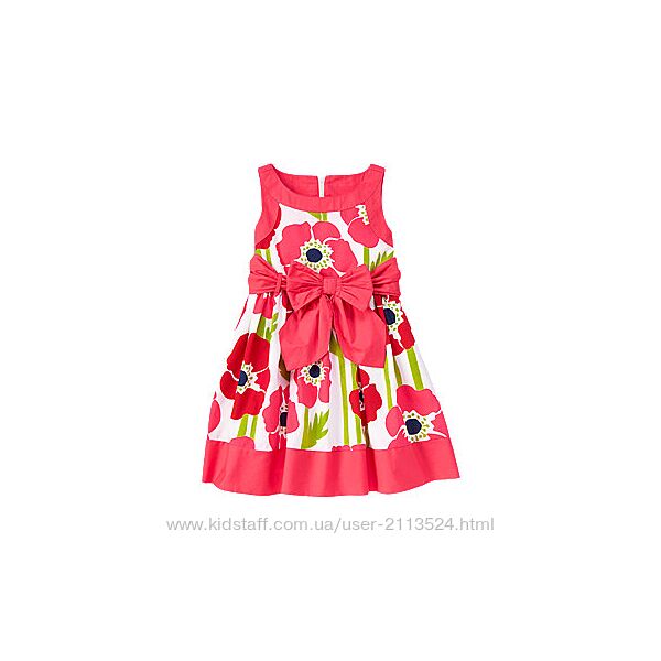 Нова сукня Gymboree 5 6 років маки платье сарафан Святой Валентин бантик