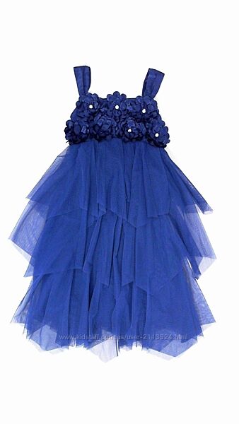 Нова неймовірно гарна сукня Biscotti США нашиті квіти 6 7 8 10 12 років