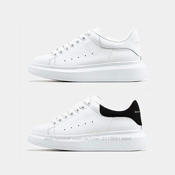 Alexander McQueen Oversized White Sneakers.