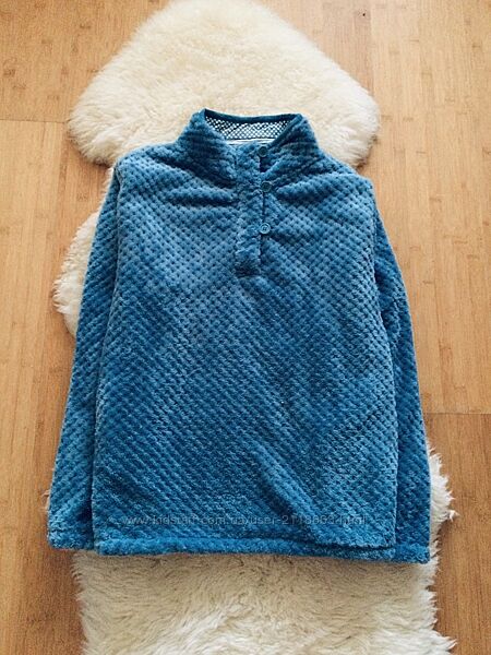 Cotton брендова пухнаста фліска. фактурна. L-XL светр. гольф-водолазка на з