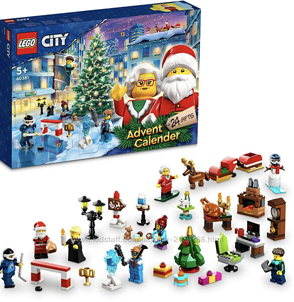 LEGO City Новогодний календарь на 2023 год 60381