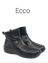 Кожаные женские ботинки Ecco Gore-Tex Оригинал