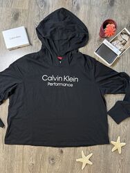 Худі-лонгслів жіноче, бавовна, Calvin Klein/Кельвін Кляін, Оригінал із США 