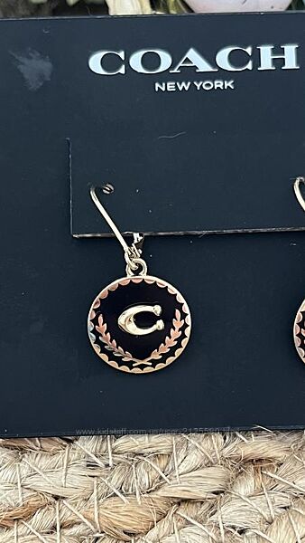 Coach, сережки жіночі. оригінал , нові з бірками.