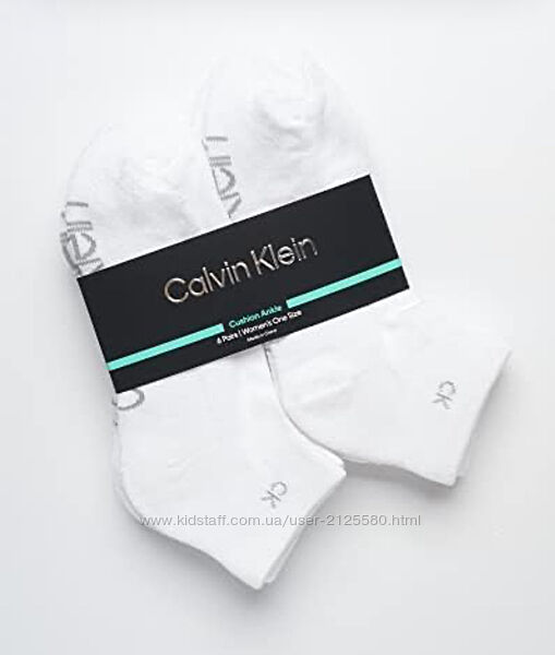 Набір шкарпеток 6 шт, унісекс, calvin klein, кельвін кляін, оригінал. , но