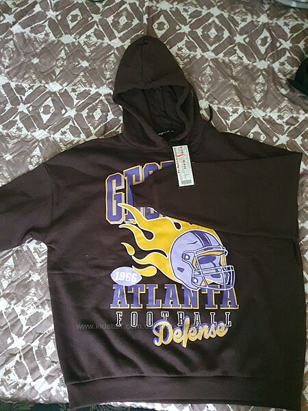 Худи кенгуру оверсайз xs