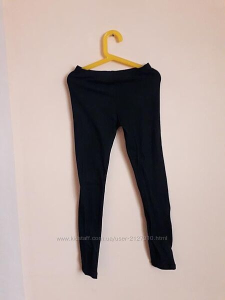 Лосини, легінси базові, чорного кольору, ніжний трикотажик. ідеальний стан,