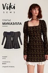 Электронная выкройка Vikisews Микаэлла Платье 
