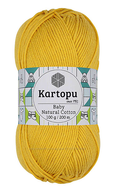 Пряжа для в&acuteязання Kartopu Baby Natural Cotton бавовна/акрил 5 кольорів