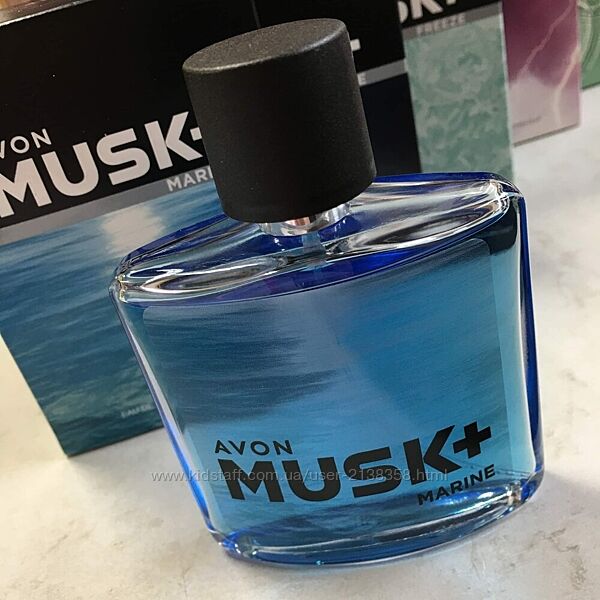 Туалетна вода Avon Musk Marine, 75 ml / ейвон маск
