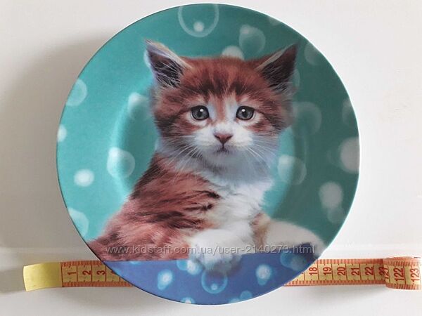 Тарелка с фотографией Котёночка