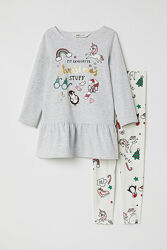 Новорічний комплект H&M р.1,5-2 роки. 