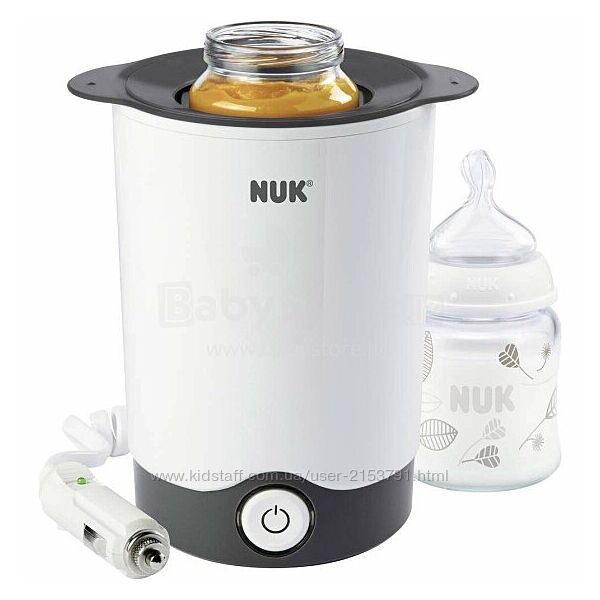 Підігрівач для пляшечок для дому та машини Nuk Thermo Express Plus Mobile
