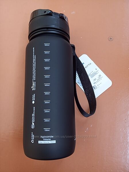 Спортивна пляшка для води 650 ml Tritan Landscape