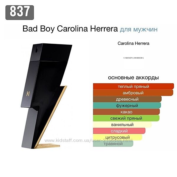 Розпив Carolina Herrera - Bad Boy Ціна 30 грн/мл