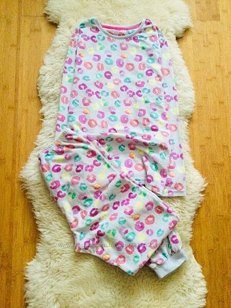 12-13 років, 158 зріст Disney флісова піжама з пухнастими штаніками на манж