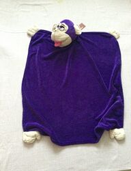 Disney Дитячий рушник для купання з іграшкою Мавпочкою, м&acuteякий теплий, колі