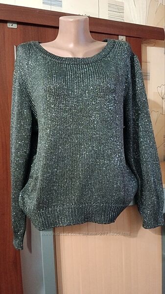 Джемпер с напылением, размер М - 14 - 42