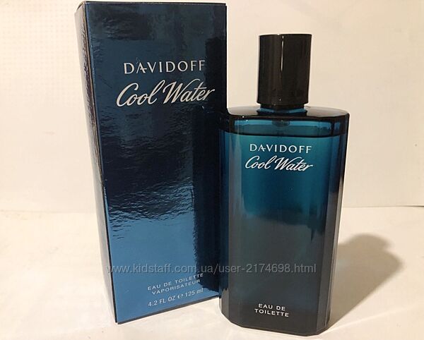 Davidoff Cool Water Man 125 мл. Туалетная вода. Оригинал