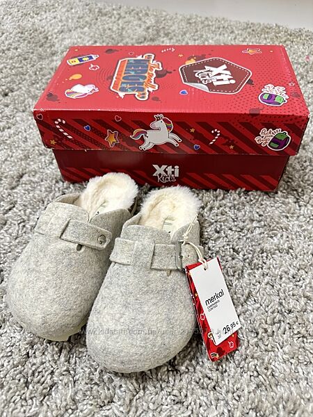 Тапки як birkenstock boston дитячі
