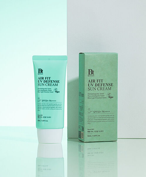 Сонцезахисний крем із центелою Benton Air Fit UV defense Sun Cream SPF50 50 мл