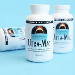 Source Naturals Ultra-mag Магній з вітаміном В6 120 таблеток