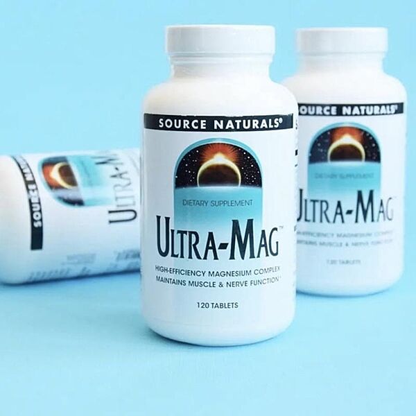 Source Naturals Ultra-mag Магній з вітаміном В6 120 таблеток