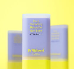 Сонцезахисний стік для згладжування пор By Wishtrend Pore Smoothing Bakuchiol Sun Stick SPF50 PA