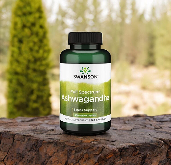 Ашваганда Swanson Ashwagandha Extract 450 мг 100 капсул