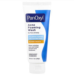 Гель для вмивання проти акне  Panoxyl Acne Foaming wash Acne 10  156 г