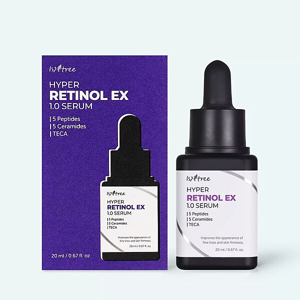 Антивікова сироватка з ретинолом та бакучіолом Isntree Hyper Retinol EX 1.0 Serum 30 мл