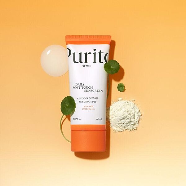 Крем сонцезахисний з керамідами Purito Seoul Daily Soft Touch Sunscreen SPF 50 PA 60 ml
