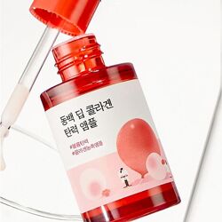 Антивікова сироватка для обличчя Round Lab Camellia Deep Collagen Firming A