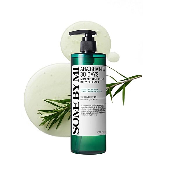 Очищувальний гель для проблемної шкіри тіла Some By Mi AHA BHA PHA 30 Days Miracle Acne Clear Body Cleanser  400 г