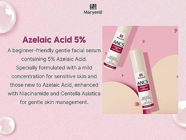 Сироватка з азелаїновою кислотою 5 MaryenB ANC5 Azelaic Acid 5 Facial Serum 30 ml