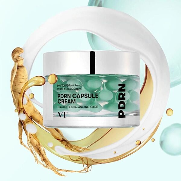 Антивіковий відновлюючий капсульний крем з пептидами VT Cosmetics PDRN Capsule Cream 100 ml