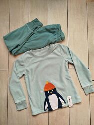 Теплиий яскравиий домашній костюм флісова піжамка фірми dunnes